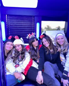 Nina Dobrev Instagram - Happiest surprise on the happiest day at the happiest place on earth. Some of my closest friends surprised me on January 9th … and I have to say I am HARD to SURPRISE. I always know what’s up. But they got me good. I’m still in shock to be honest. Feeling incredibly lucky, celebrated, loved, grateful and appreciative of all the wonderful souls I am fortunate to surround myself with. When it comes to friends, I definitely hit the jackpot. Huge thank you to my love @shaunwhite for orchestrating the whole thing! You sneaky lil devil ♥️🥰🫶🏼😍😘 love you
