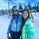 Nina Dobrev Instagram - Good snow. Good friends. Good times. #iceicebaby @whitespace_____