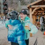 Nina Dobrev Instagram - Good snow. Good friends. Good times. #iceicebaby @whitespace_____
