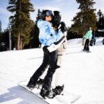 Nina Dobrev Instagram - Good snow. Good friends. Good times. #iceicebaby @whitespace_____