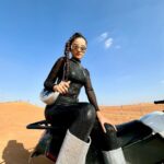 Nisha Guragain Instagram – You move different when you Learn your power…..✨ Desert Safari Dubai