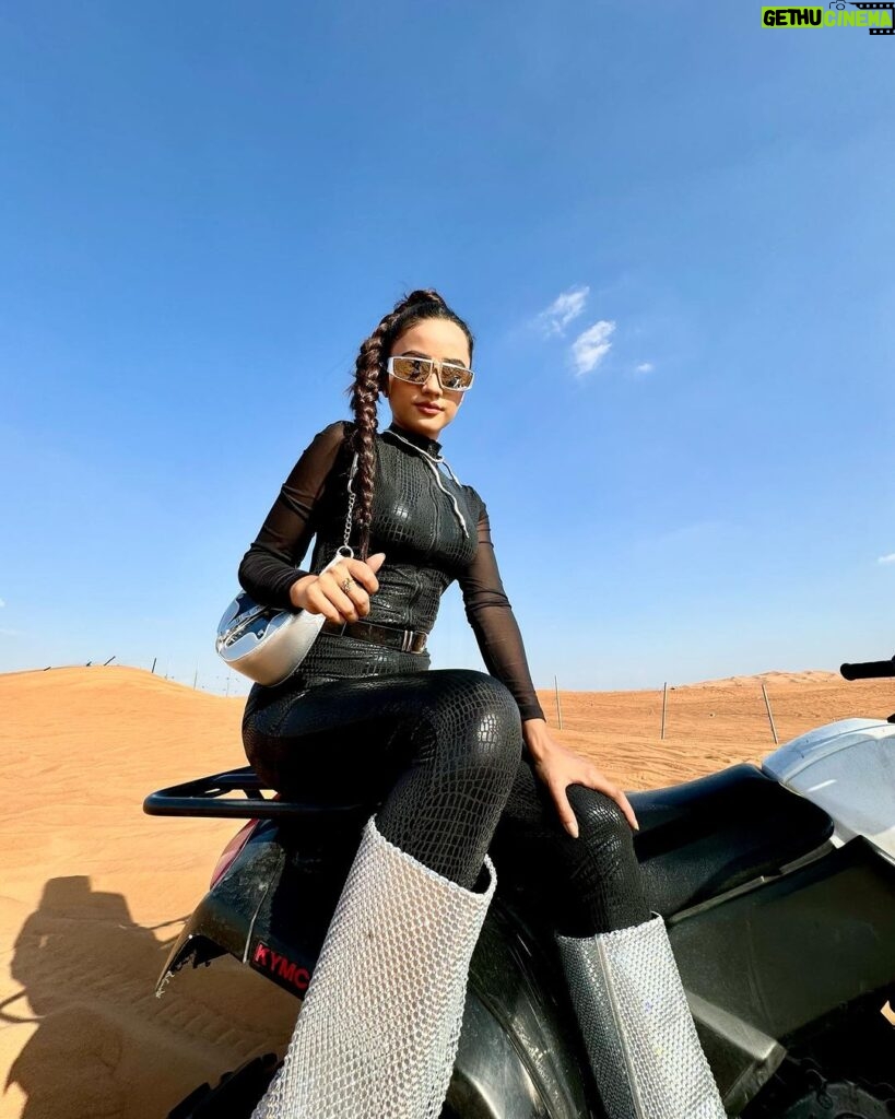 Nisha Guragain Instagram - You move different when you Learn your power…..✨ Desert Safari Dubai