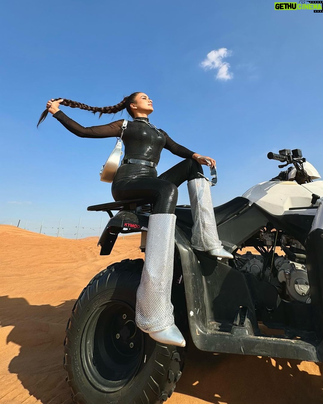 Nisha Guragain Instagram - You move different when you Learn your power…..✨ Desert Safari Dubai