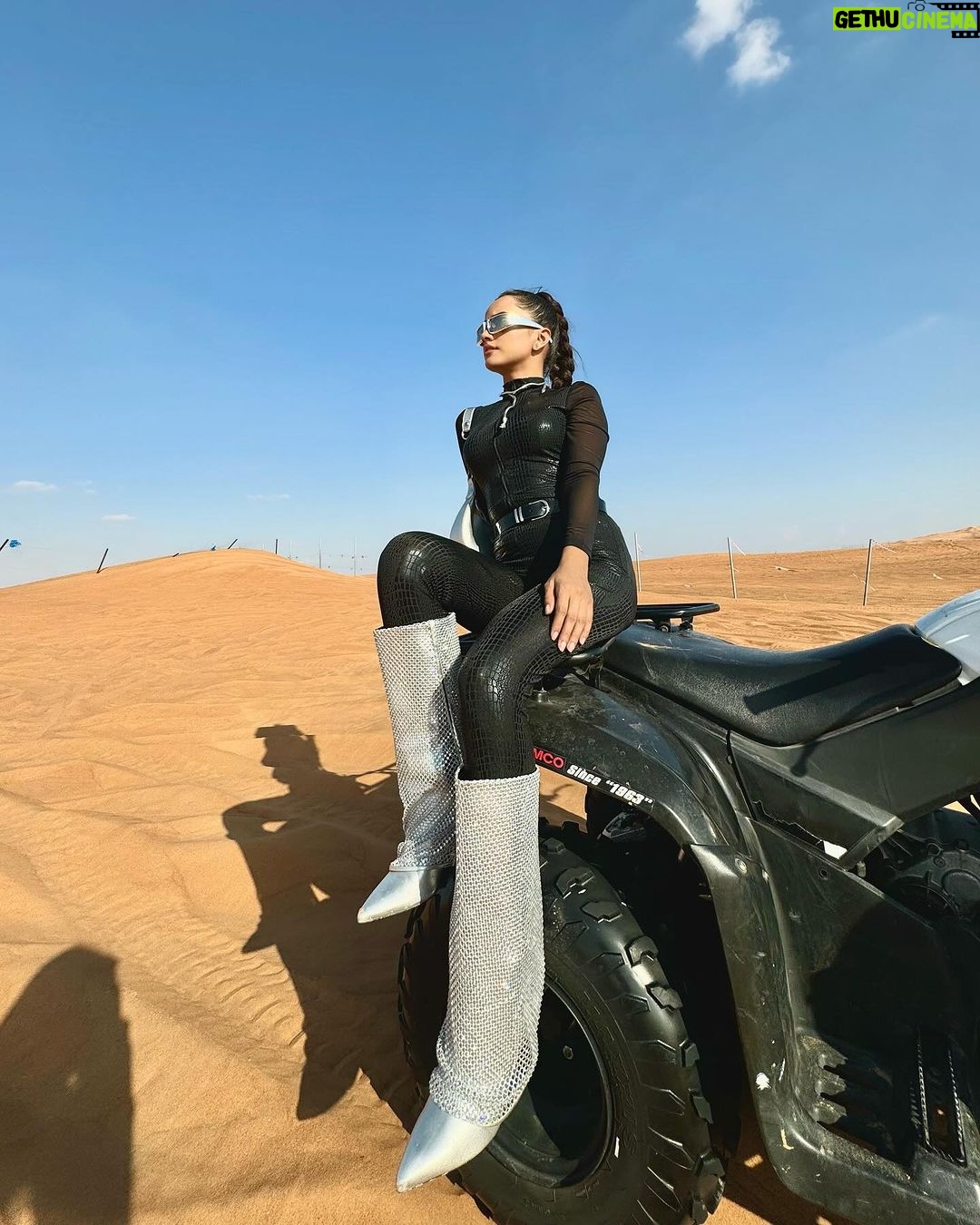Nisha Guragain Instagram - You move different when you Learn your power…..✨ Desert Safari Dubai