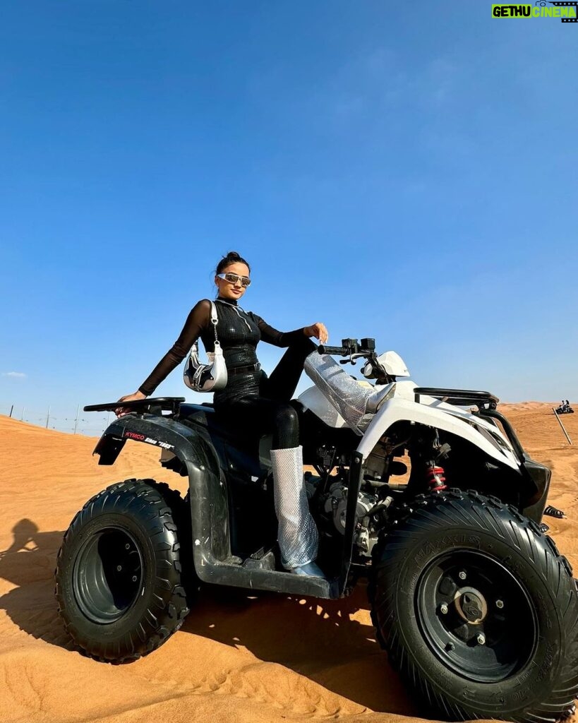 Nisha Guragain Instagram - You move different when you Learn your power…..✨ Desert Safari Dubai