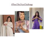Nisha Rawal Instagram - With great influence, comes great responsibility 🌱 And while we may not be perfect but these little initiatives, we can make a whole lot of difference, one step at a time. Thanks to @handme.sustainable for coming up with this wonderful challenge with a great message to make sustainable choices whenever we can ♥️ . #PassTheDiyaChallenge #SustainableFashion #EcoFreindlyDiwali