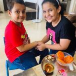 Nisha Rawal Instagram - ♥️ Kuch aisa beeta mera #RakshaBandhan Mumbai - मुंबई