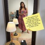Nisha Rawal Instagram - ♥️ After continuously putting humans before me, I have realized the wrong order - it is "Me First"! Here's how I developed this high quotient of self-love: ♥️At the peak of my adversities, my friends and loved ones left me. I had no one to bank on except my reflection in that mirror. ♥️I had to provide and nurture, embodying both male and female energies for my family. ♥️I could only self-talk, as a single other soul would amplify and spread my raw emotions like wildfire, leaving me at the mercy of people's warped judgments. ♥️I channeled my pain into power and sealed the deal to heal in my own company. ♥️I started focusing on self-growth and invested in myself. ♥️After enduring cheating, abuse, and being stripped of my dignity as a woman, I began concentrating on the kind of human I did not want to raise. ♥️I have found a new relationship with myself and established strong boundaries on how I refuse to be treated. ♥️I am my own BFF. Leave a comment for me to understand what you feel about your relationship with yourself! #NishaRawalDiaries