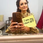 Nisha Rawal Instagram - ♥️ After continuously putting humans before me, I have realized the wrong order - it is "Me First"! Here's how I developed this high quotient of self-love: ♥️At the peak of my adversities, my friends and loved ones left me. I had no one to bank on except my reflection in that mirror. ♥️I had to provide and nurture, embodying both male and female energies for my family. ♥️I could only self-talk, as a single other soul would amplify and spread my raw emotions like wildfire, leaving me at the mercy of people's warped judgments. ♥️I channeled my pain into power and sealed the deal to heal in my own company. ♥️I started focusing on self-growth and invested in myself. ♥️After enduring cheating, abuse, and being stripped of my dignity as a woman, I began concentrating on the kind of human I did not want to raise. ♥️I have found a new relationship with myself and established strong boundaries on how I refuse to be treated. ♥️I am my own BFF. Leave a comment for me to understand what you feel about your relationship with yourself! #NishaRawalDiaries