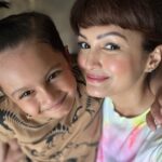 Nisha Rawal Instagram - ♥️ Main aur meri mumma aksar yeh baatein karte hain 😛 Mumbai, Maharashtra