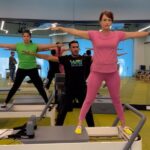 Nisha Rawal Instagram - Double the sweat, double the smiles! 🤗💥Join our duet training for Pilates' fun and fitness like never before!!🤩 Get ready to groove, move, and conquer your goals together! 💪 DM us for more details . . . #ykbiandheri #yasminkarachiwala #buddyworkout #partnerworkout #pilatesstudio #pilates #andheri #oshiwara #pilatesaddicts #pilateslovers #workout #motivation #pilateslovers #fitness #fitfam #reelkarofeelkaro