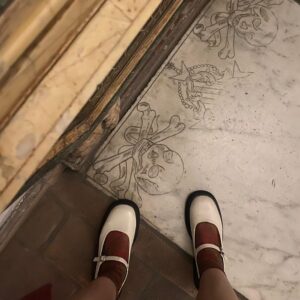 Noël Wells Instagram - ugh I went to Italy. It was so beautiful I have been in a pretty distraught since landing back in the states. There are barely any advertisements, people care about energy conservation, no one was really on their phones, everyone was chill (though on controversial note, food was just ok but to be fair I am not a food driven person.) we wandered into medieval towns I truly had no idea could possibly exist, I fucking drove a boat of a car in these medieval towns I deserve an award. I felt pretty humbled in the face of what humans have been compelled to create (mostly for god, ain't so bad to believe!). I stood at the top of a tower da Vinci drew from and what else? All the churches! I mean was I a nun in a past life?! At a certain point I realized some of the most beautiful things already exist so I could take a lot of pressure off myself and just be dumb and happy to witness life, though of course I do want to make some pretty things of my own. Also do I make a zine of this trip would you want it I have hundreds of photos! All pics of me by Gabi!
