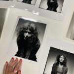 Noël Wells Instagram – i took another class at @theschooloflight. This time I photographed my friend @brittle – a multi hyphenate supreme beauty who is also currently starring in the fucking awesome show Severance. She sent me some pics of Patti Smith and then a few glam shots for inspo which was perfect because all I did during the pandemic was look at old magazines and caught up on great glam and rock photographers… and then I got to shoot on a Hasselblad ooh lala. I didn’t have time to print many but this was my first time taking actual film portraits and I think we nailed it. Thanks again Andrew and I love you Britt you are very talented.