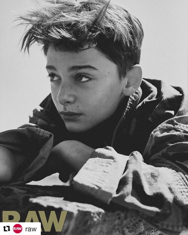 Noah Schnapp Instagram - Thanks @raw @kaizfeng can’t wait for the full feature to come out! New York, New York