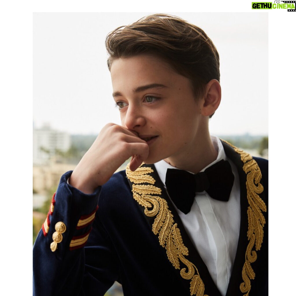 Noah Schnapp Instagram - trying to think of an excuse to post these pictures and not look vain but i couldn't, so here's a bunch of pictures of myself. #humblebrag @coveteur Emmys / Television Academy