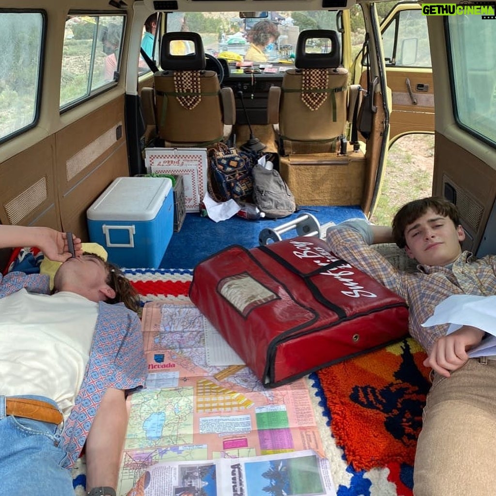 Noah Schnapp Instagram - Some more BTS to hold you over until July 1st…