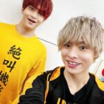 Nobuhiko Okamoto Instagram - ハイキューおめでとう #懐かしの画像 #天才カテゴリーのわりに成長しがちなキャラクターをやるボイス #高校生のころから仕上がりかけてた #時の流れとは変化を生むものですね #しかし変わらないものもあるのです #大事な後輩