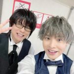 Nobuhiko Okamoto Instagram - めいこい10周年 #浪川さんのセル画をセル画 #たまにはこの角度いいんじゃないでしょうか #ただほんと辛いのは画像を確認した結果大好きな細谷さんが見切れてしまったこと #そしてとりさんとちゃんうめがたまたま衣装着替えてる時の一幕 #スーパープレイヤーたちの宴 #可愛いでしょ？🥰