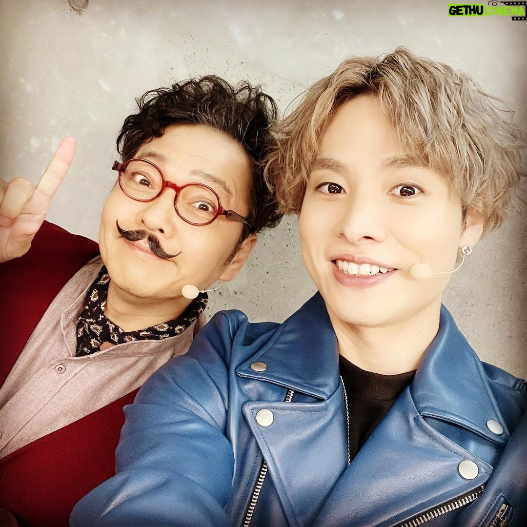 Nobuhiko Okamoto Instagram - 思い出 #かっぺーさんとの掛け合い楽しすぎた #もちだである #ヒノは革ジャンセンターパート #芝居っていいものですね