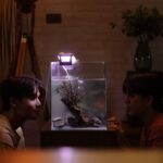Noppharnach Chaiwimol Instagram - My fav scene👉 #LastTwilightSeriesEP2 แสงเล็กๆ แสงเดียวจากตู้ปลาท่ามกลางความมืดของห้องนี้ แต่จิมมี่และซีกลับพาให้ตัวละครหมอกและเดย์โคตรสว่างเลย เชิญชวนชมกันนะฮะ online พร้อมกันทาง youtube สะดวกง่าย ขายกันตรงๆเลย🙏