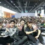 Noppharnach Chaiwimol Instagram - งานเปิดตัวนิยาย #lasttwilightseries วันนี้พูดคุยกันสนุกสนานพอหอมปากหอมคอ ใครอ่านนิยายรอแล้วก็หวังว่าจะถูกใจนะครับ ในซีรีส์ก็จะมีปรับเปลี่ยนไปบ้างเพื่อให้ได้อรรถรสคนละแบบ ฝากเอ็นดูพี่หมอกน้องเดย์อีกที พย.นี้ได้เจอกันแน่นอนครัช 👉