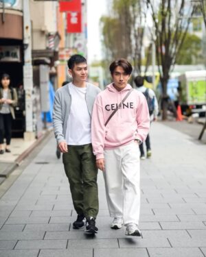Noppharnach Chaiwimol Instagram - Even though it's end of pride month, we proud to be us every month #pride #Pridemonth🌈