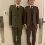 Norihiro Urai Instagram - ニュー衣装だぜへいへいへい ネタ以外はベストだぜへいへいへい #新衣装 #ν衣装 #初めてのダブルスーツ #頭取感が強い #今後ともよろしくお願いします