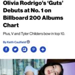 Olivia Rodrigo Instagram - I’m grateful all the fucking time💗💗💗thank u guys for the most love filled, exciting week. last slide is how I feel rn 🫶🏼
