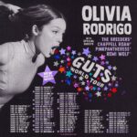 Olivia Rodrigo Instagram - my GUTS world tour just added 18 new dates! ticket registration is open til Sunday, 9/17 on oliviarodrigo.com. more dates in many countries yet to come!!!! 💜❤️ p.s. fans who already registered can update their show preference to one of the new dates