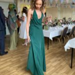 Olivia Swann Instagram - For some reason, I decided I wanted to make my own dress for my brother’s wedding. Was I inspired or had I lost my mind? Probably the latter. But I did. And, surprisingly, it didn’t fall apart.⁣ ⁣ #dress #wedding #dressmaking #process