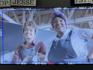 Olivia Swann Instagram - Tonight’s episode of Legends is a special one for me. The story of the Black Rosies, the phenomenal Black women and women of colour who fought to help out on the home front during WWII and endured relentless racism and sexism while they worked, is a story that is rarely told. Despite the intense discrimination, the Black Rosies pushed through because they were proud of the work they were doing and proud of their part in the war effect. Strong Black women have always existed throughout history, I’m here because of them, and honouring their lives and remembering them is such an important part of what we do. It’s an honour to help tell stories like these. 

I was so thrilled to work with @totallykimleigh who is one of the kindest and brightest souls I have ever met. She brought so much sincerity and heart to Gladys and it was humbling to share such beautiful and emotional scenes with her. Kimleigh, I can’t thank you enough.

This episode highlights the strength of women and I couldn’t be more grateful for the incredible women I work with. My gals @lissethchavez @missamypembs @caitylotz @jesmacallan and @talaashe - thank you for having my back. 

Filming this episode was a very personal experience in many ways and, sadly, problematic behaviour and ignorance still exist which is why I care so much about stories like this one.

For the Black Rosies 
Still, we rise
💪🏽🌹