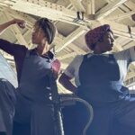 Olivia Swann Instagram – Tonight’s episode of Legends is a special one for me. The story of the Black Rosies, the phenomenal Black women and women of colour who fought to help out on the home front during WWII and endured relentless racism and sexism while they worked, is a story that is rarely told. Despite the intense discrimination, the Black Rosies pushed through because they were proud of the work they were doing and proud of their part in the war effect. Strong Black women have always existed throughout history, I’m here because of them, and honouring their lives and remembering them is such an important part of what we do. It’s an honour to help tell stories like these. 

I was so thrilled to work with @totallykimleigh who is one of the kindest and brightest souls I have ever met. She brought so much sincerity and heart to Gladys and it was humbling to share such beautiful and emotional scenes with her. Kimleigh, I can’t thank you enough.

This episode highlights the strength of women and I couldn’t be more grateful for the incredible women I work with. My gals @lissethchavez @missamypembs @caitylotz @jesmacallan and @talaashe – thank you for having my back. 

Filming this episode was a very personal experience in many ways and, sadly, problematic behaviour and ignorance still exist which is why I care so much about stories like this one.

For the Black Rosies 
Still, we rise
💪🏽🌹