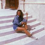 Olivia Swann Instagram - Living my Buda-best life…………..sorry.⁣ ⁣ #badpun #dayoff #budapest #exploring #city #summer #doubledenim 📸: @eveconnolly Budapest, Hungary