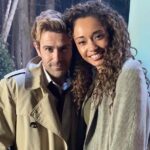 Olivia Swann Instagram - The first photo was taken on my last day filming with Matt as Constantine, the last photo was taken on one of my first days, with some of my favourite moments in between.⁣ ⁣ @mattryanreal is so incredibly dedicated to John Constantine, he IS John Constantine and that made every scene we had together so special. The journey John and Astra went on was intense but grew into something wonderful and it’s been such an honour to be part of that story. I owe a lot to Matt, he made my first days on set so easy and comfortable and working with him will forever be a joy. Thank you Matt for bringing every bit of Constantine to life and for your grace and grit. I’m thrilled we still have you playing around with us 🔥 ⁣ ⁣⁣ #johnconstantine ⁣#dclegendsoftomorrow #hellblazer #hellspawn #legend #finale #legendsneverdie #magic ⁣⁣⁣ ⁣⁣⁣ ⁣⁣⁣ ⁣⁣⁣