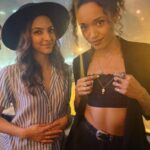Olivia Swann Instagram – @shethority represent ✌🏽 with @talaashe ⁣
#shethority #women #ladiesoflegends #legendsoftomorrow #wrapparty #jewelry #rings #nightout #downtown #vancouver