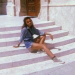 Olivia Swann Instagram - Living my Buda-best life…………..sorry.⁣ ⁣ #badpun #dayoff #budapest #exploring #city #summer #doubledenim 📸: @eveconnolly Budapest, Hungary
