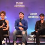 Olivia Swann Instagram - 💙 My first convention experience was an utter dream. I got to hang with some of my beautiful Legends family, meet wonderful actors from other shows and finally meet the incredible Legends fandom. It was non-stop laughter and smiles (when in doubt, get Matt to do an Al Pacino impression). Thank you all, so much, for such a fun and joyous weekend. ⁣ ⁣ Big thank you to Eden and Grace for my gorgeous Rosie Astra doll and bear! ⁣ ⁣ #legendsneverdie #praisebeebo #starfuryultimates