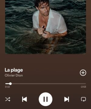 Olivier Dion Instagram - Puisque ma sœur est à l’honneur, j’ai envie de vous partager la petite histoire d’espoir derrière cette chanson que j’ai écrite pour elle. Ce grand sourire que vous voyez sur la photo n’a pas toujours été. Ma sœur a grandit en bonne santé mais le chemin n’a pas toujours été facile. Elle a découvert la signification des termes anxiété, dépression et tristesse bien avant moi. Adolescente, même enfant, ma sœur a porté un fardeau que je ne pouvais pas pleinement comprendre. Elle se sentait différente, souvent à fleur de peau, parfois instable. Elle avait, disons le ainsi, un accès au bonheur plus difficile que d’autres.
En tant que grand frère, mais aussi en tant que jeune humain, je n'ai pas toujours réalisé la lourdeur à laquelle elle était confrontée et à quel point j'ai pu parfois minimiser son état d'esprit.
 Aujourd’hui, comme vous avez pu le constater dans mon dernier post, je suis heureux de vous dire que ma sœur va exceptionnellement bien. Elle a trouvé une joie et un bonheur profond dans sa vie, bien au-delà de ce qu'elle aurait pu imaginer à l’époque. 
 Cette chanson est le reflet de sa résilience et de sa transformation. Elle est une ode au soutien mutuel, à la force intérieure, et à la possibilité de surmonter les épreuves. J’aurais aimé lui chanter, à la petite Frédérique, lorsque l’orage donnait l’impression qu’il ne passerait jamais. La chanson s’appelle La Plage, elle se retrouve sur mon album et est dédiée à tous ceux qui, comme ma sœur, ont trouvé ou tente de trouver leur chemin vers le bonheur. Vous n'êtes jamais seuls. 🤍
