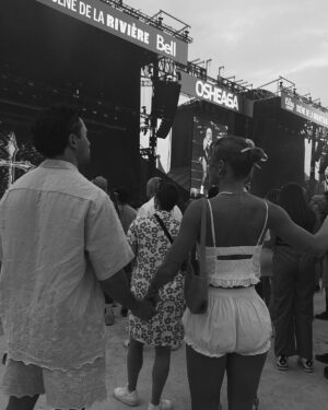 Olivier Dion Instagram - La musique et les amis, quoi de mieux? 🩶 @osheaga @evenko