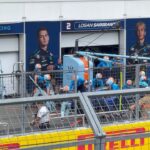 Olivier Dion Instagram - C’est le plus gros week-end de l’année à Montréal 🏎️💨💥 Merci @MSCCruisesofficial de nous permettre de vivre l’expérience complète de la F1 !!! Race is happening right now and the sun is back let’s go ⚡️ @f1gpcanada #MSCCruisesxF1 #F1GPCanada #f1paddock #DrivingChangeTogether Montreal, Quebec