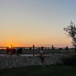 Olivier Dion Instagram - Spectacle pour mes nouveaux amis de la @masseria_prosperi 🥰 Je n’ai pas envie de rentrer à la maison pour le coup.