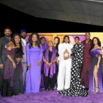 Oprah Winfrey Instagram – Purple carpet for @thecolorpurple premiere! What a joy to see the movie in a theater with the people you made it with. The Color Purple is in theaters starting Christmas Day 💜