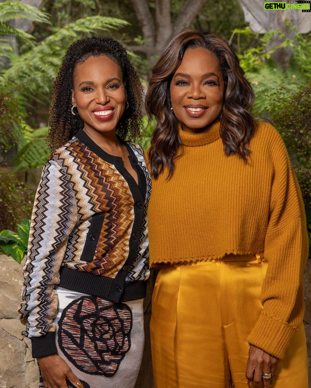 Oprah Winfrey Instagram - You know @kerrywashington as a talented actress, but she’s also a passionate political activist, a deeply devoted mother, a proud wife…and now? The author of the best-selling memoir #ThickerThanWater. I met her almost a decade ago and I’ve enjoyed seeing her come into her own self and really light up from within. I invited her to my tea house to talk about her challenging childhood, life in and out of the spotlight, and her healing journey to the woman she is today. We hope you enjoy and grow from our conversation! #OWNSpotlight with Kerry Washington airs tonight, October 28 at 10|9c on @owntv.