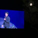 Oprah Winfrey Instagram - Can’t remember when I’ve had a happier Saturday night. Watching @trevornoah at the Santa Barbara Bowl with Scott Sanders and daughtergirl Tabitha under a full moon sky. He is astutely observant, brilliant and so funny I left with a laugh headache. Go see when he comes to a city near you!