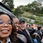 Oprah Winfrey Instagram - Can’t remember when I’ve had a happier Saturday night. Watching @trevornoah at the Santa Barbara Bowl with Scott Sanders and daughtergirl Tabitha under a full moon sky. He is astutely observant, brilliant and so funny I left with a laugh headache. Go see when he comes to a city near you!
