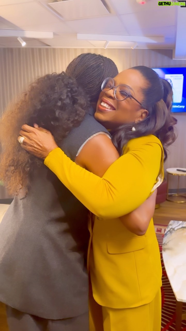 Oprah Winfrey - 131K Likes - If you couldn’t make it to LA for the final show of #TheLightWeCarry tour, then you’re in for a treat! My entire conversation with our forever FLOTUS @michelleobama is available for everyone to watch right now on @netflix.