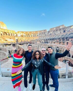 Oprah Winfrey Instagram - Something else to share—if you ‘re ever in Italy—call these guys: @accessitaly! Angelo has been showing me the best of Italy for 30 yrs now. His sons were toddlers then and now Simone and Marco have joined the business. We were in and out of the Coliseum in an hour! Same for the Vatican. Their company is aptly named, cause they have real ACCESS!