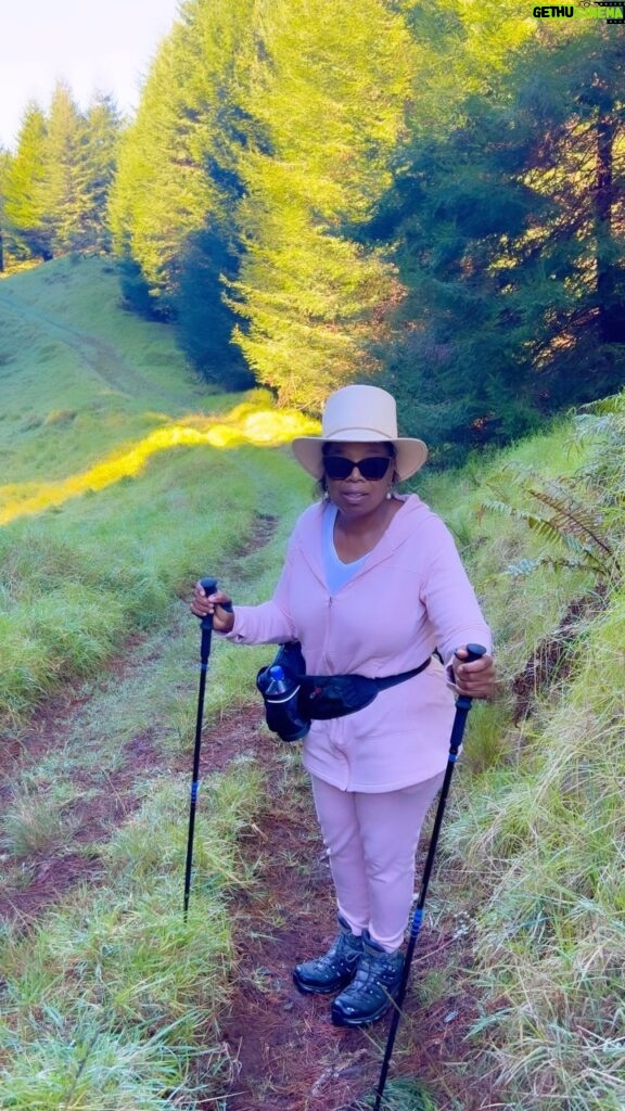 Oprah Winfrey Instagram - During this “gratitude” hike I am also grateful for my new knees that carried me through this journey. A year ago I couldn’t walk and I finished 2022 walking 10.2 miles up a mountain. God is good 🙏🏾