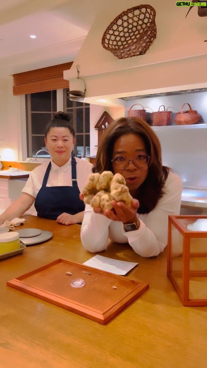 Oprah Winfrey - 149.8K Likes - Thank you to @sabatinotruffles for one of the best gifts this year! My body will be made up of truffles this holiday season 🤣🎄