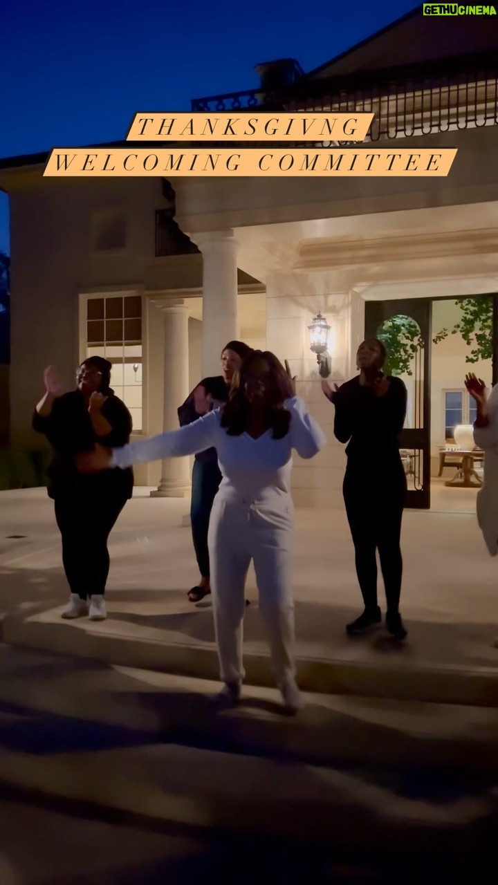 Oprah Winfrey - 177.3K Likes - Yearly tradition: African song for newcomer Paul, spouse to daughter-girl Palesa. Thanksgiving is in full force here 🦃🦃🦃